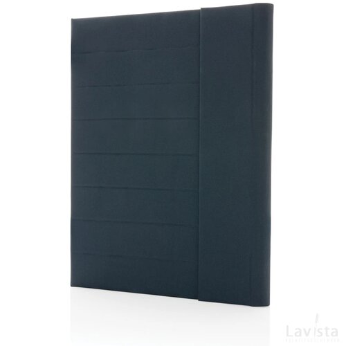Impact Aware™ A4 portfolio met magnetische sluiting donkerblauw