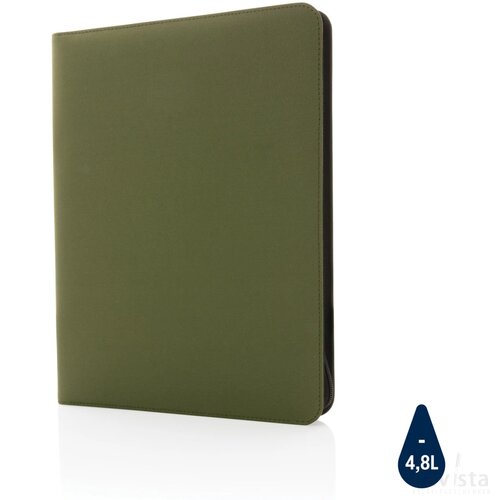 Impact Aware™ deluxe 300D tech portfolio met rits groen