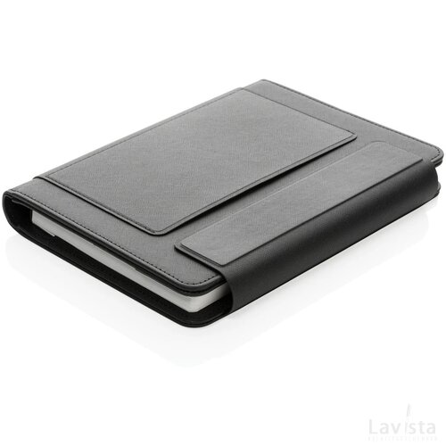 Swiss Peak Heritage RCS rPU steenpapier portfolio A5 zwart