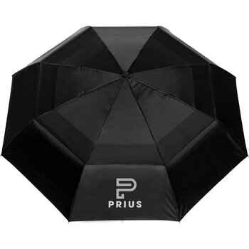 Swiss Peak Aware™ Tornado 27” pocket stormparaplu zwart