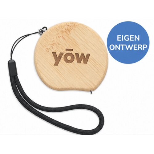 Bamboe rolmaat 2m Bruin