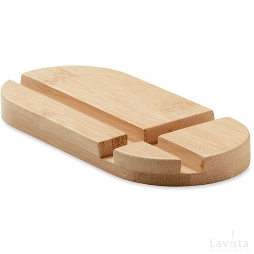 Bamboe smartphone houder Robin hout