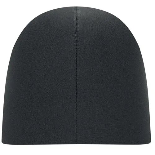 Katoenen beanie muts Zwart