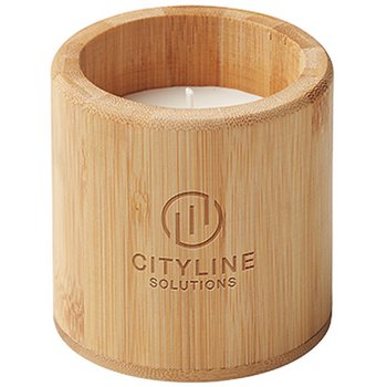 Plantaardige waskaars 160 gr Giza hout