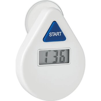 5 minuten douche timer 5 min wit