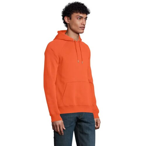 Stellar hood sweater 280g Stellar burnt orange