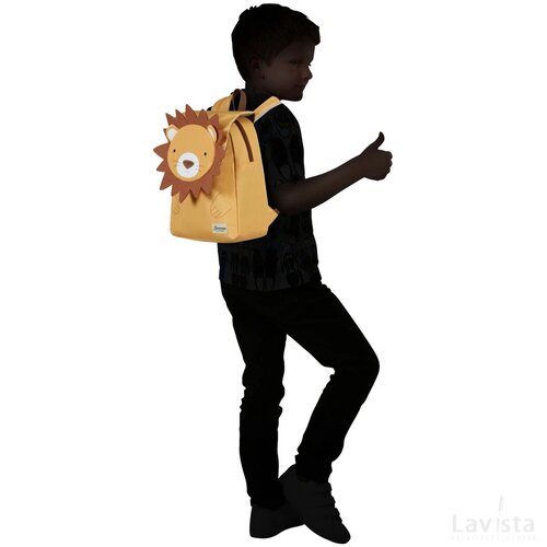 Samsonite Happy Sammies Eco Backpack S+ Lion Lester