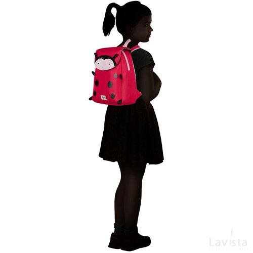 Samsonite Happy Sammies Eco Backpack S+ Ladybug Lally