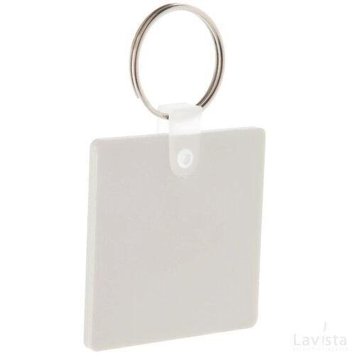Foamy C Sleutelhanger Wit