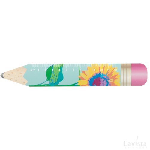 Sharpy 12 Liniaal Van 12 Cm, Potlood Wit