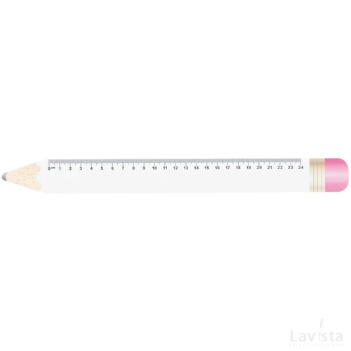 Sharpy 24 Liniaal Van 24 Cm, Potlood Wit