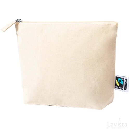 Adams Fairtrade Make-Up Tas Natuurlijk