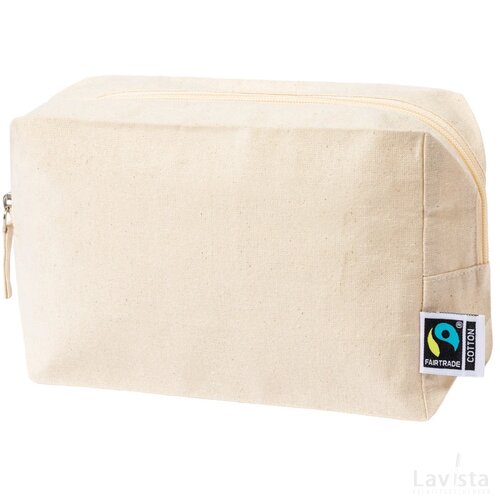 Grafox Fairtrade Make-Up Tas Natuurlijk