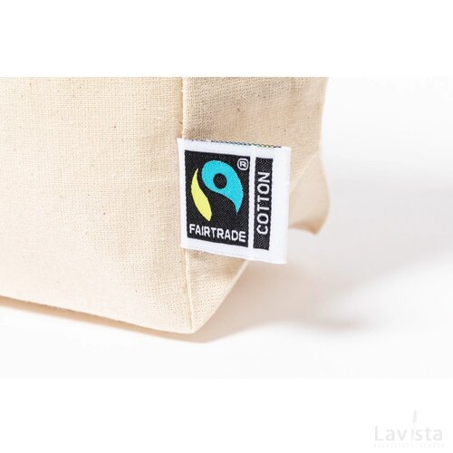 Grafox Fairtrade Make-Up Tas Natuurlijk