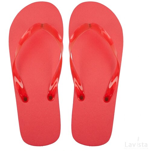Boracay Strand Slippers Rood