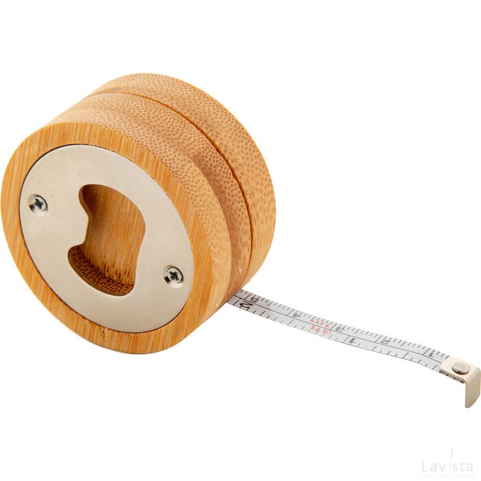 Mini rolmaat met flesopener Naturel