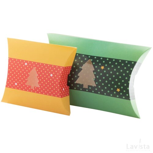 Creabox Pillow Xmas M Pillow Geschenkdoos Wit