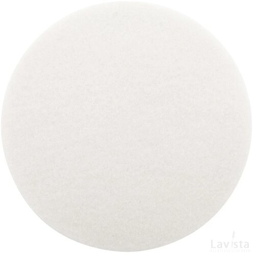 Creafelt Drink Rpet Vilten Onderzetter, Cirkel Wit