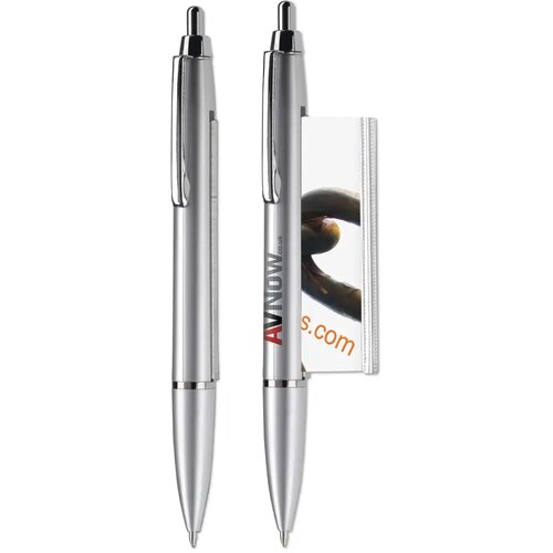 Metallic balpen banner | Stijlvolle pen met opvallende afwerking