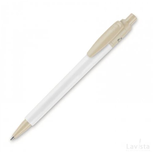 Balpen Baron 03 recycled hardcolour wit/beige