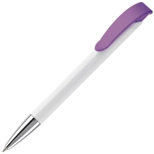Balpen Apollo hardcolour wit / paars