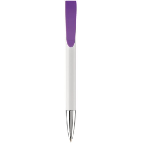 Balpen Apollo hardcolour wit / paars
