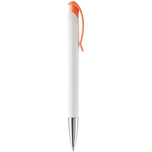 Balpen Apollo hardcolour wit / oranje
