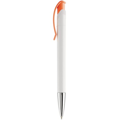 Balpen Apollo hardcolour wit / oranje