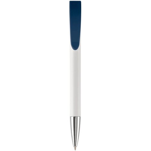 Balpen Apollo hardcolour wit / donker blauw