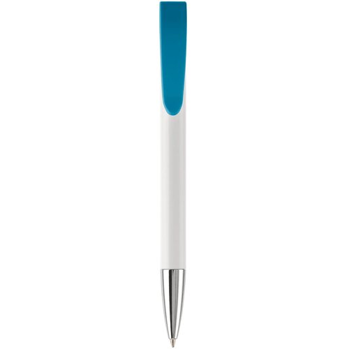 Balpen Apollo hardcolour wit / blauw