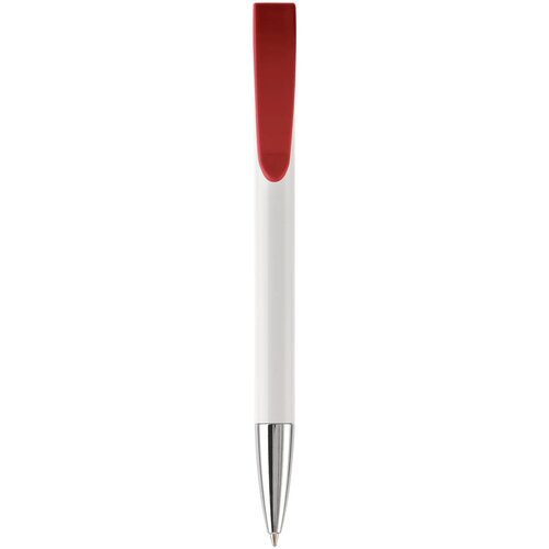 Balpen Apollo hardcolour wit / rood