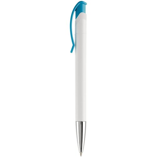 Balpen Apollo hardcolour wit / turquoise