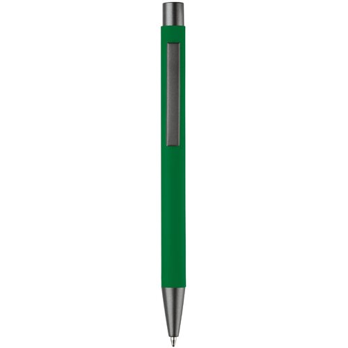 Balpen metaal New York rubberised groen