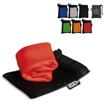 RPET koelhanddoek in zakje Rood RPET koelhanddoek in zakje Rood