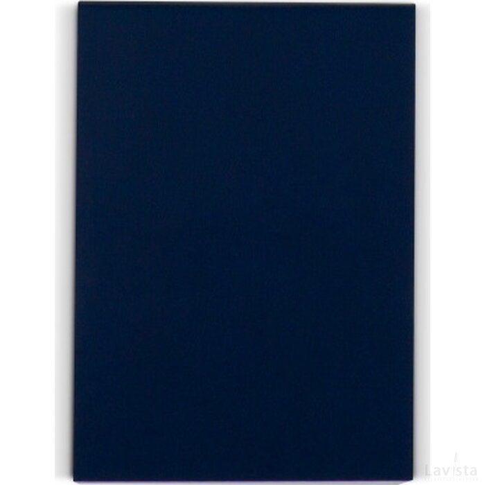 Notitieblock gerecycled papier 150 vel donker blauw