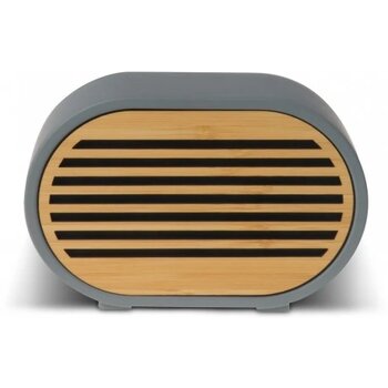 Speaker en draadloze oplader kalksteen 5W grijs