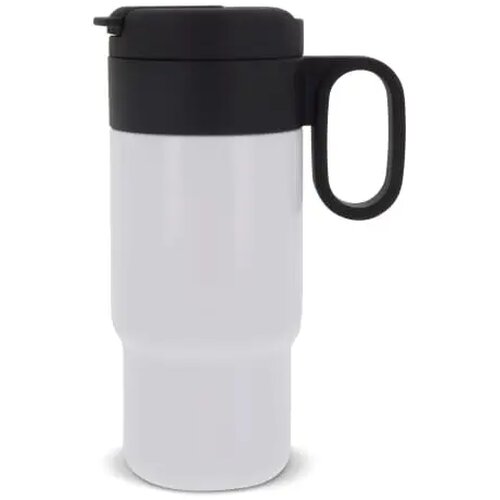 Auto thermofles met handvat Wit 300 ml
