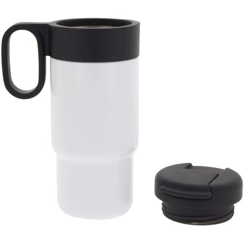 Auto thermofles met handvat Wit 300 ml
