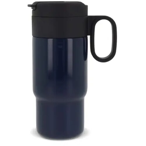 Auto thermofles met handvat Blauw 300 ml