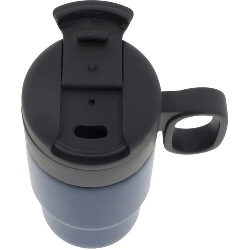 Auto thermofles met handvat Blauw 300 ml
