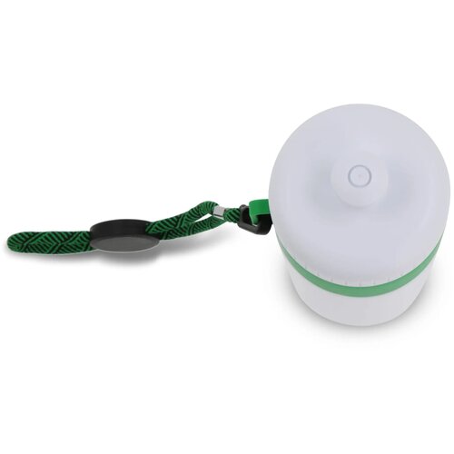 Bidon met rand 500ml wit / groen