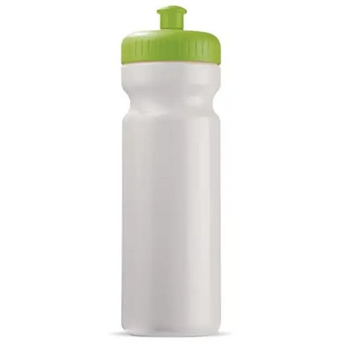 Sportbidon classic 750ml wit / licht groen