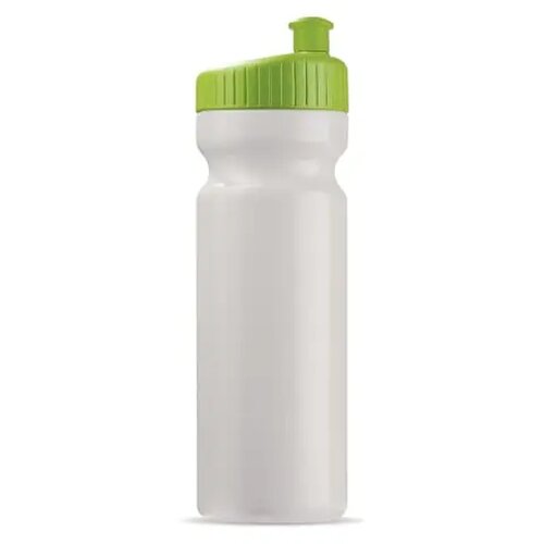 Sportbidon design 750ml wit / licht groen