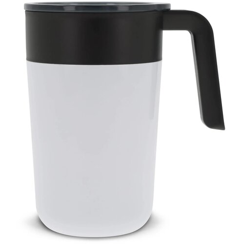 Dubbelwandige koffie mok Wit 400 ml