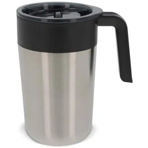 Dubbelwandige koffie mok Zilver 400 ml
