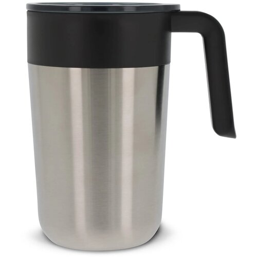 Dubbelwandige koffie mok Zilver 400 ml