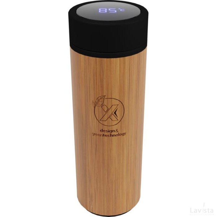 SCX.design D11 500 ml bamboe smart fles Hout