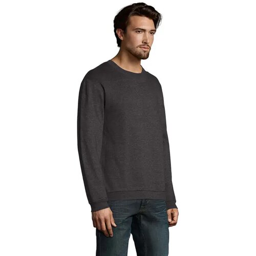 Spider heren sweater260g Spider charcoal melange