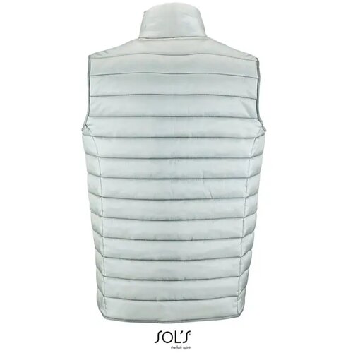 Wave heren bodywarmer 180g Wave men metaalgrijs