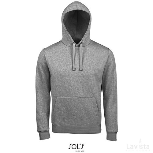 Spencer heren sweater 280g Spencer men grey melange
